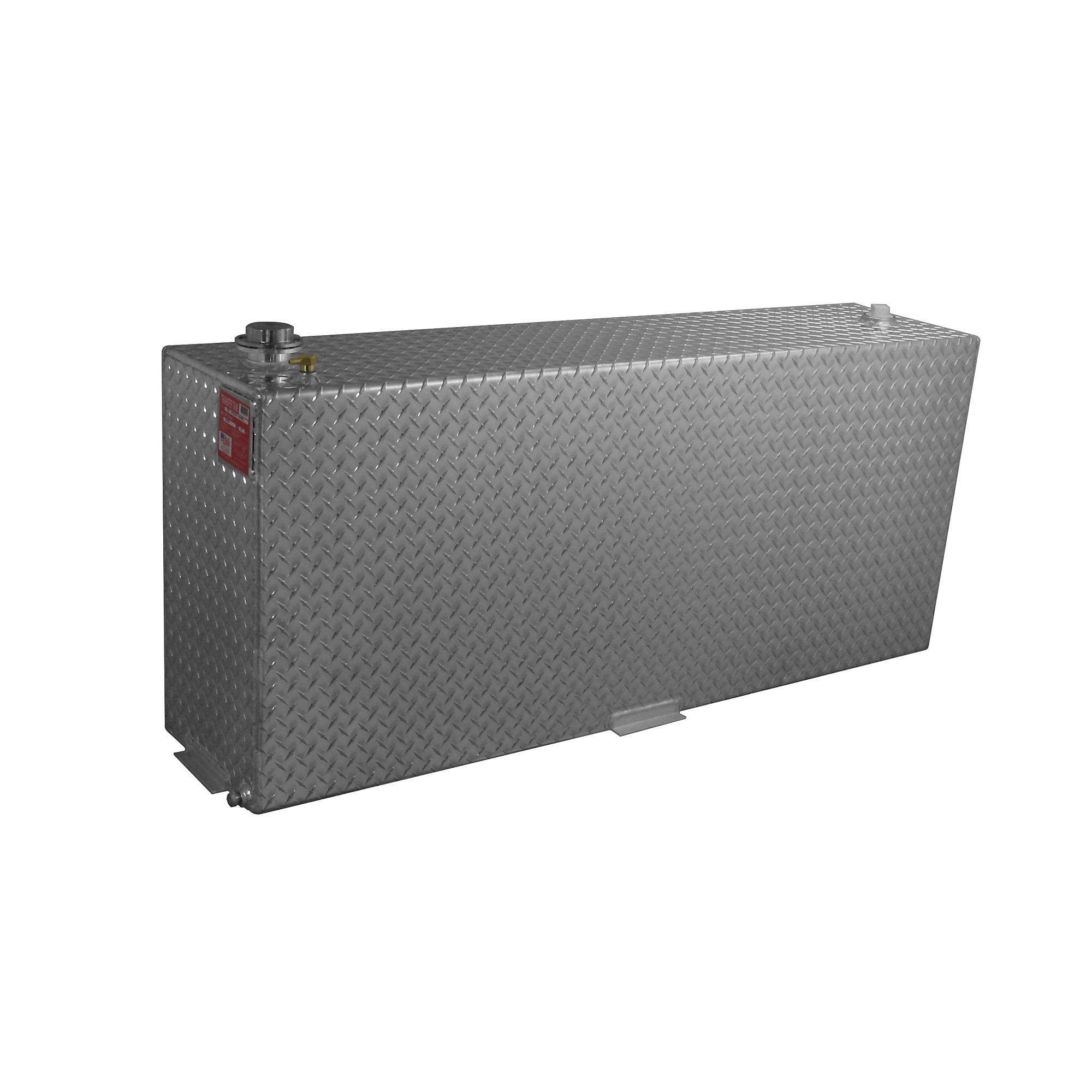 RDS Aluminum Transfer Fuel Tank, 90 Gallons, Vertical, Diamond Plate, Model# 73200